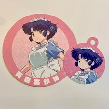 Ranma 1/2 CAFE Ranma Cafe Coaster Akane