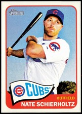 2014 Topps Heritage #125 Nate Schierholtz