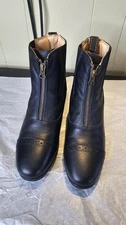NWT Dover Saddlery Women's Size 7  Leather Paddocks Boots Equestrian