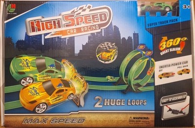 Hua Li Long - High Speed Car Racing - Rennset mit 2 Autos