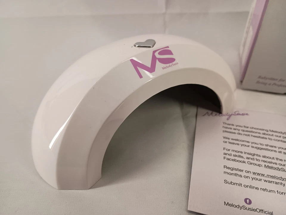 Светодиодная лампа для ногтей Melodysusie Violetilac открытая коробка б/у один раз - Изображение 2 из 4