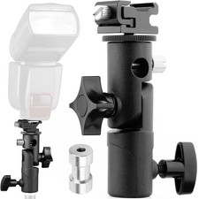 Anwenk Camera Flash Speedlite Mount Swivel Light Stand Bracket with BK