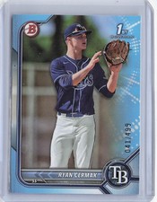 2022 Bowman Draft #BD-81 Ryan Cermak Sky Blue #/499