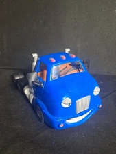 Chevron Cars Cary Carrier Truck Blue Techtron 