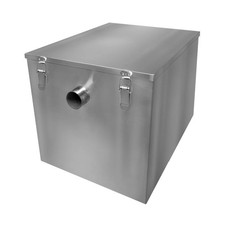 Commercial Grease Trap 96L Under Sink Interceptor 9KG Stainless