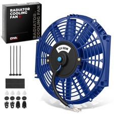 10 Blue Slim Electric Reversible Radiator Cooling Fan 10 Blue Slim Electric Reversible Radiator Cooling Fan