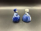Vintage Delft Blue Dutch Boy Girl Salt & Pepper Shakers Holland — photo 4