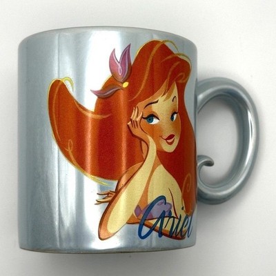 Disney Store Ariel Princess And Proud Of It Coffee Mug 4.25'' Tall Little Mermaid