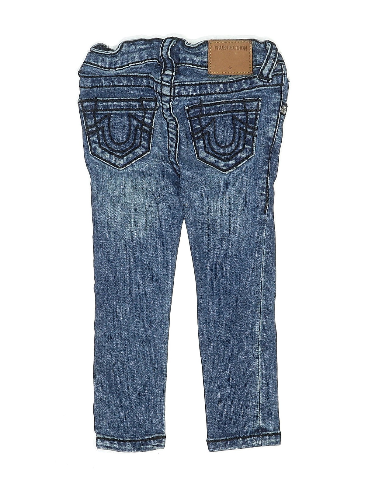 True Religion Girls Blue Jeans 2T thumbnail 2