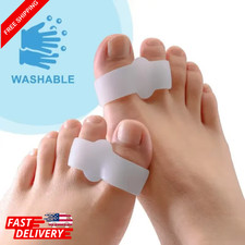 1 Pair Bunion Corrector - Comfortable Breathable Silicone Toe Separator Relieve