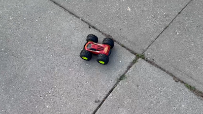 TYCO Rebound 4x4 JET TURBO 6.0V RC Flip Car, Remote, Charger