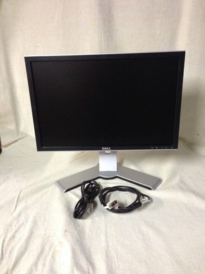 20 '' Dell 2007FPB Widescreen Ultrasharp Computer Monitor 2007 VGA DVI S-Video