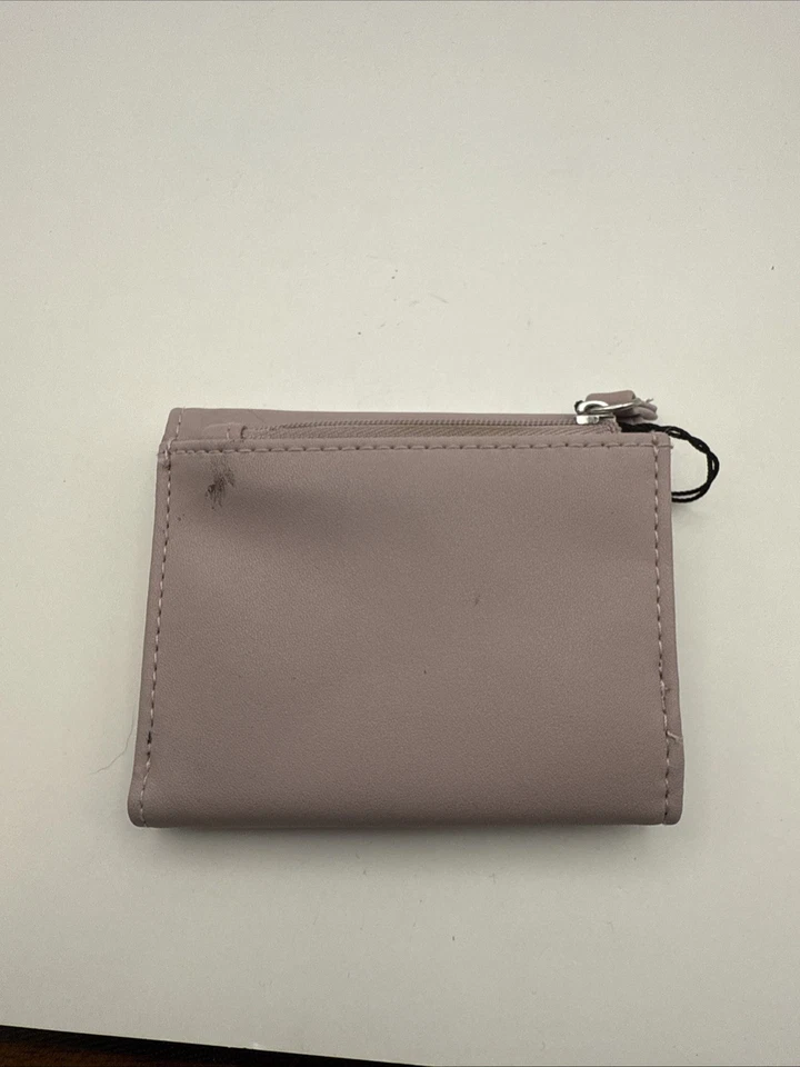 Cartera clutch Mundi para mujer - cierre a presión, ranuras para tarjetas, rosa claro Foto 2 de 4