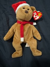Ty Beanie Baby - 1997 HOLIDAY TEDDY 8.5 Inch  1st Year MWMTs Stuffed Animal