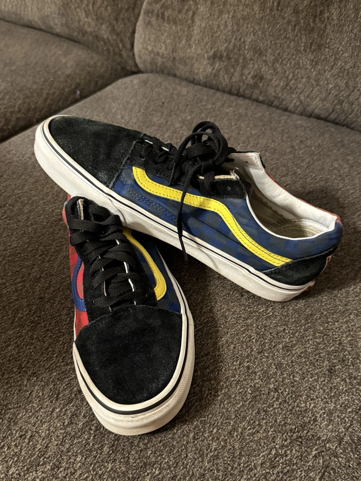 Scarpe da tavola Vans Oldool Sch b eosse r acacchi s M 5 8 W0 10eloved Prelov