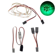Remote Control LED Light Strip Kit For RC Fixed Wing Airplane Flying Wing Plane;