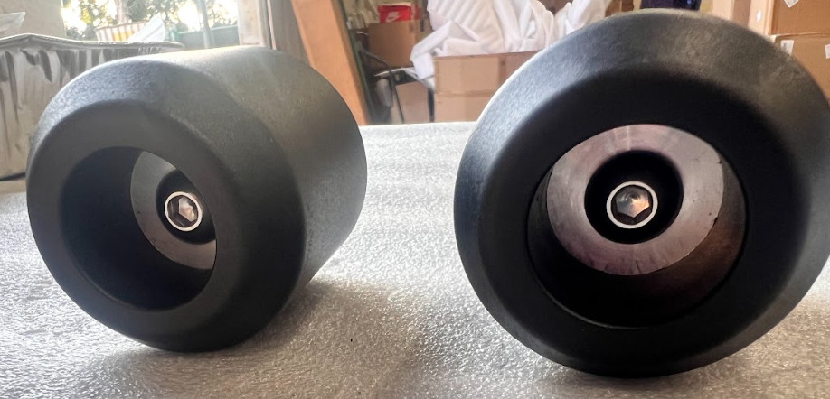 OS&D Advanblack Protek Machined Delrin Crash Bar Slider