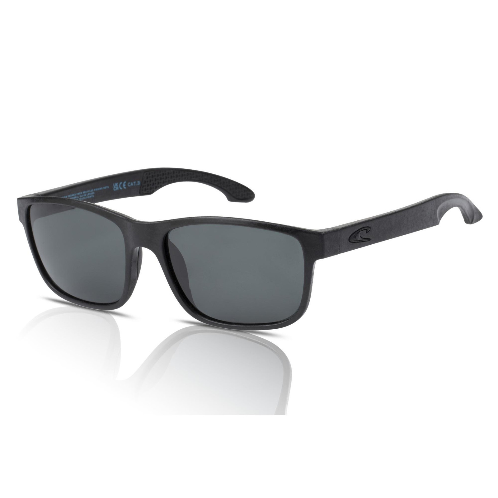 O'Neill Sunglasses Men's Polarised Bluevair 2.0 104P Matte Black/Solid Smoke