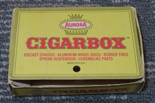1960s Aurora Cigarbox Ford Thunderbird 6110 White Diecast In Box 1960s Aurora Cigarbox Ford Thunderbird 6110 White Diecast In Box