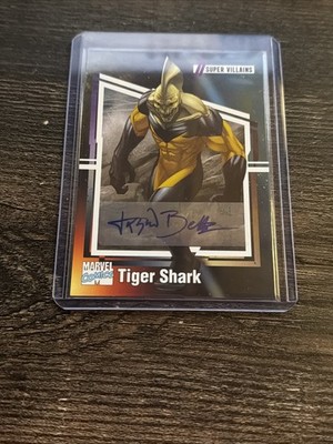 2024 UPPER DECK MARVEL RENDITIONS 1992 IMPEL VERVE #36 TIGER SHARK /35 AUTO