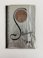 Vintage Florida Seamed Flat Knit Stockings 31 1/2 Inches Long 2 Pairs In Package