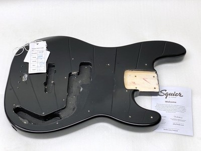 GENUINE!! Fender Squier Affinity PJ BASS BODY Black Precision P Bass Guitar