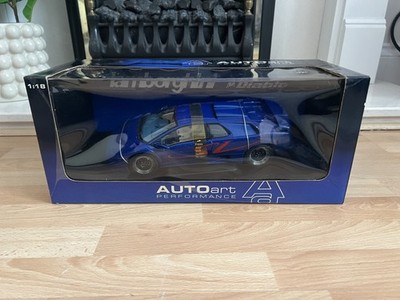 Lamborghini Diablo SV Coupe blau Maßstab 1:18 Diecast Modellauto von Autoart RAR