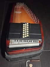 1970s Oscar Schmidt Model 21 C/R Autoharp with case, tuning tool, pics, tech set