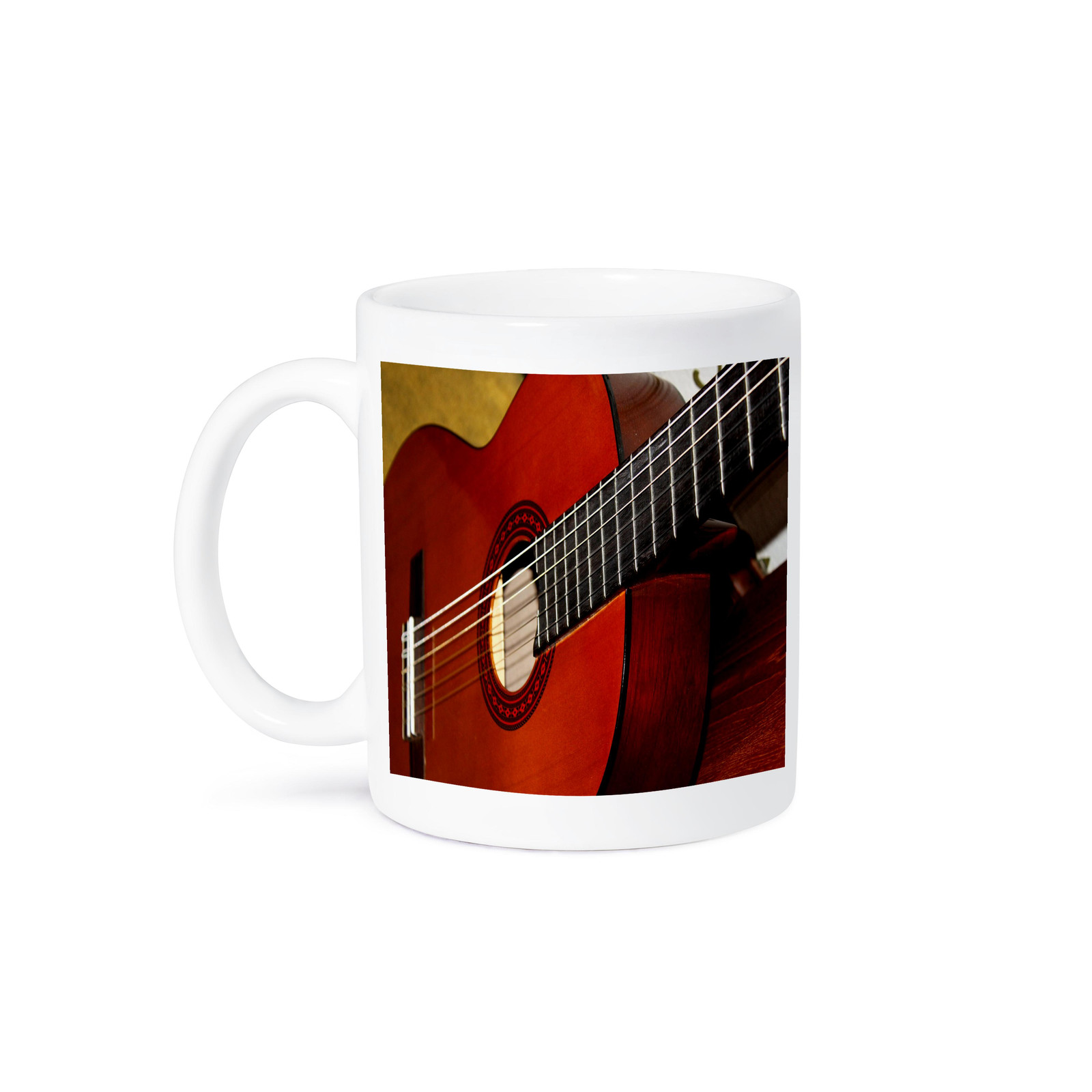 3dRose, Closeup Of A Classical Guitar, Mug