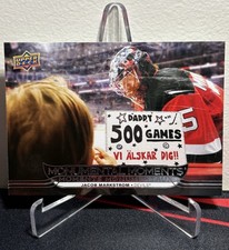 2025-26 Upper Deck TIM HORTONS Hockey JACOB MARKSTROM #MM-18 MONUMENTAL MOMENTS