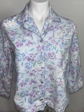 Jasmine Rose Petite Small Women’s Pajamas Set 100% Cotton Warm Cozy Soft