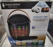 Singing Machine SingCast One Casting Bluetooth Karaoke System