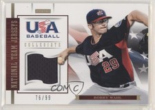 2012 Panini USA Baseball National Team Collegiate Jerseys 76/99 Bobby Wahl 0e2x