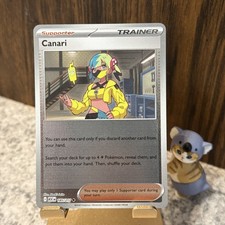 Canari 185/217 Uncommon Ascended Heroes Pokemon Reverse Holo NM/M