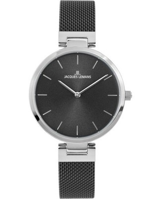 JACQUES LEMANS Women Analog Quartz Casual Watch Classic Dress Waterproof Fashion