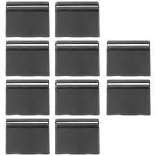 10Pcs Durable ABS Slider Caps for Dj Console Mixer Fader Knobs Black
