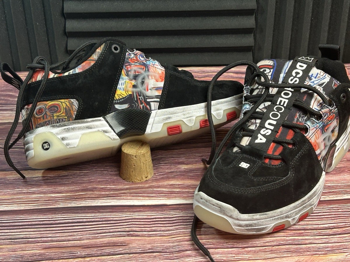 DC Shoes X Jean Michel Basquiat Hybrid Sample Sz 9 RARE 2021  display picture 3