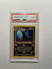 2001 Pokemon Neo Discovery - #13 Umbreon - HOLO - SWIRL - PSA 8