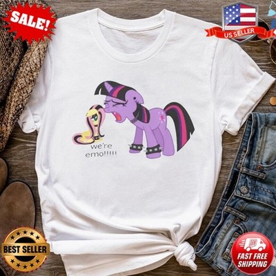 NEW MLP My Little Pony We're emo!! Shirt - Scenecore Emo Tee - T-Shirt | S-5XL