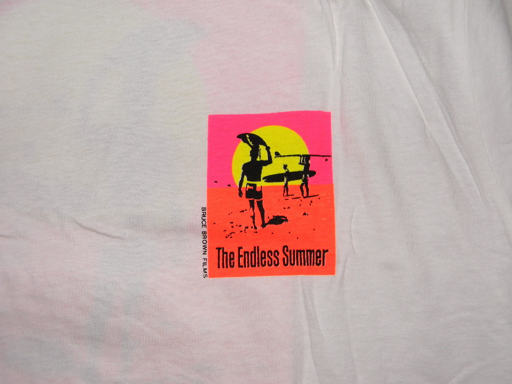 VINTAGE SURFING T SHIRT THE ENDLESS SUMMER ORIGINAL VERSION