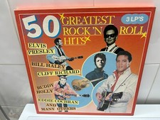 50 Greatest Rock 'n Roll Hits  BOXSET COFANETTO  3 DISCHI