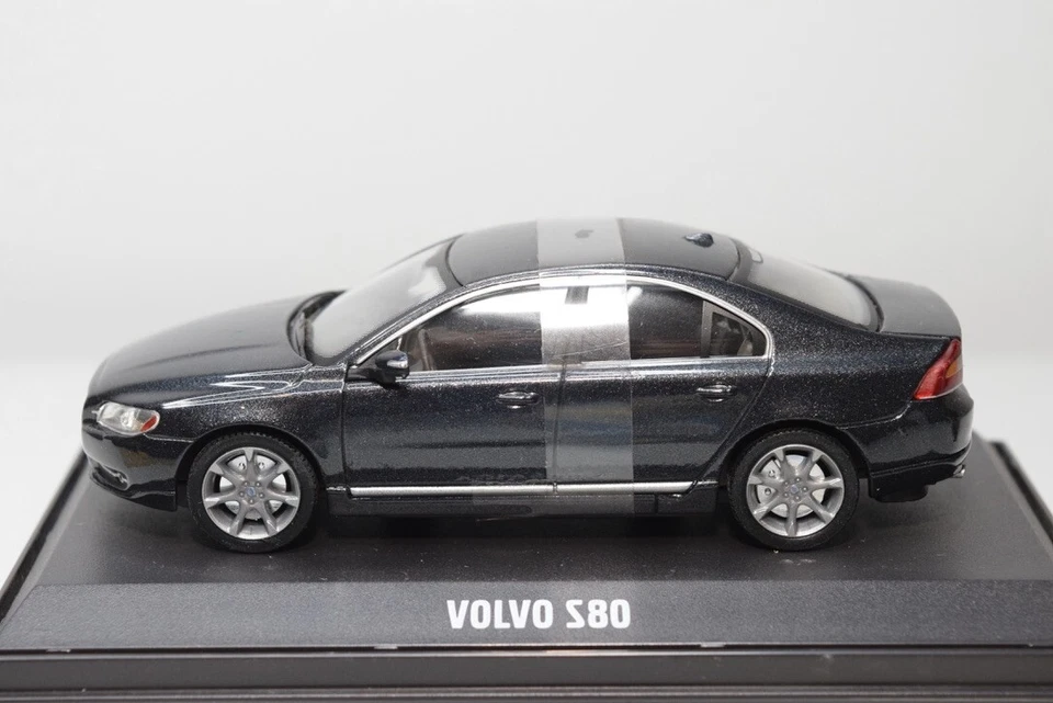 B22 1:43 MOTORART VOLVO S80 METALLIC BLACK MIB MOLTO RARO!!! - Immagine 3 di 4
