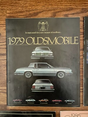 オールド　パンフレット 1979-1990 OLDSMOBILE Sales Brochures Lot of 6 Cutlass