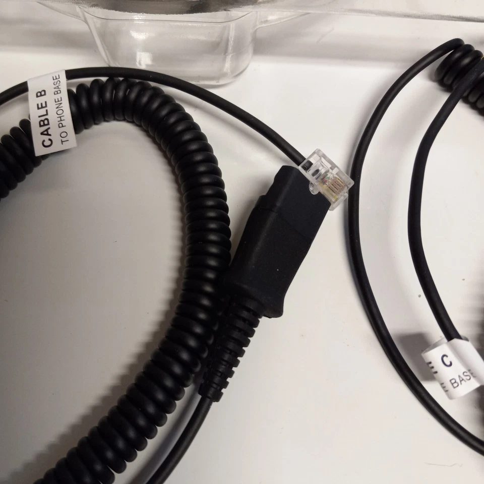 Vtech A100M Wideband Single Ear Headset NOB; Untested - Image 4 of 4