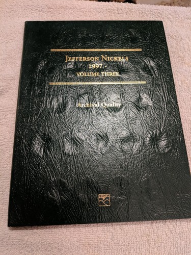 Littleton Coin Folder For US Jefferson Nickels No 3 1997 - Date LCF26 Album