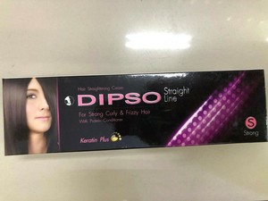 Dipso Hair Straight Cream Keratin Strong Curly Frizzy Hair