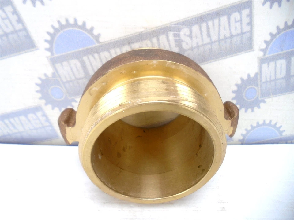 MOON - 378 - DOUBLE MALE ROCKER LUG Hose Adapter 2-1/2 In M x 2-1/2 In M - (NEW) - Image 3 of 4