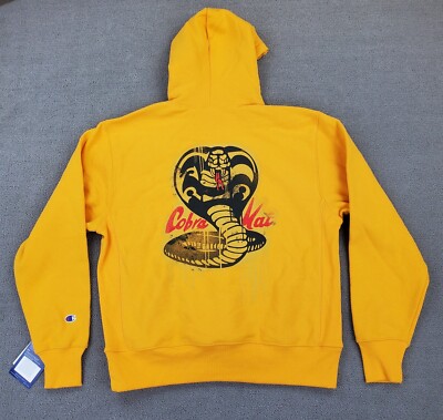 Reverse Weave Pull Champion Jaune Homme Crewneck Sweatshirt Sweat