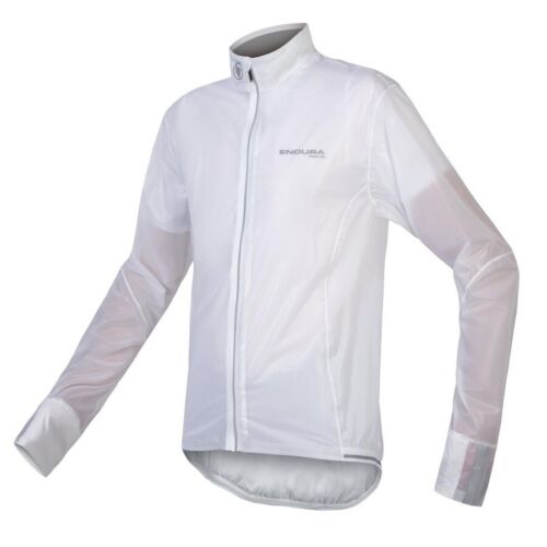 Waterproof Jacket FS260-Pro Adrenaline Race Cape II White Size S Endura Apparel-