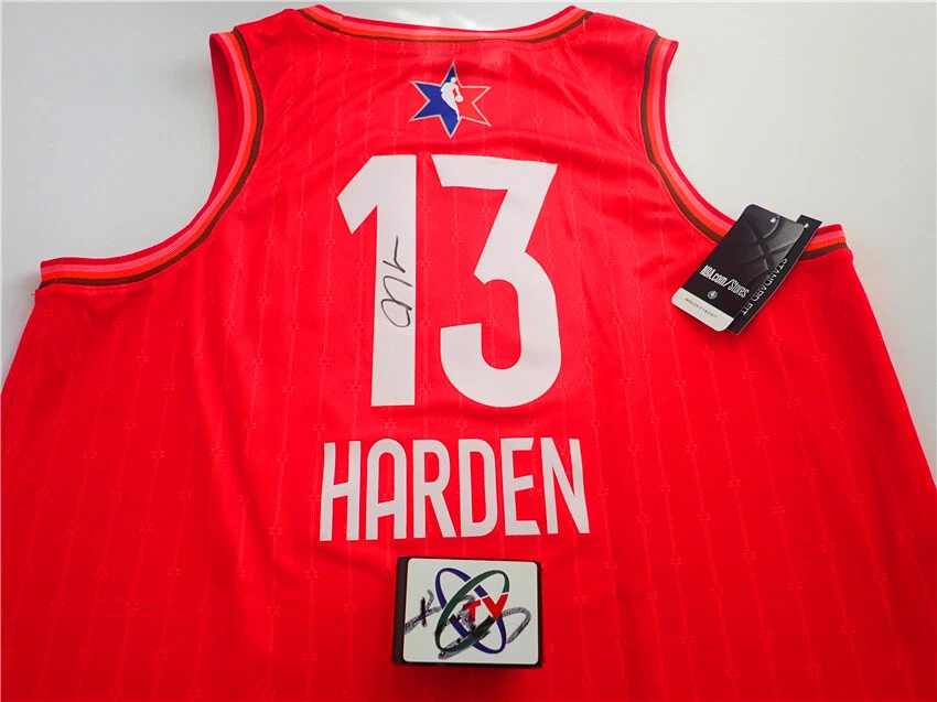 James Harden Signed Houston Rockets Jersey White (Beckett) — RSA